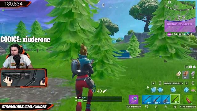🔴 FORTNITE Lv.95 | NUOVA MITRAGLIETTA A RAFFICA! EVENTO PICCO! | CODICE ➜ xiuderone смотреть онлайн