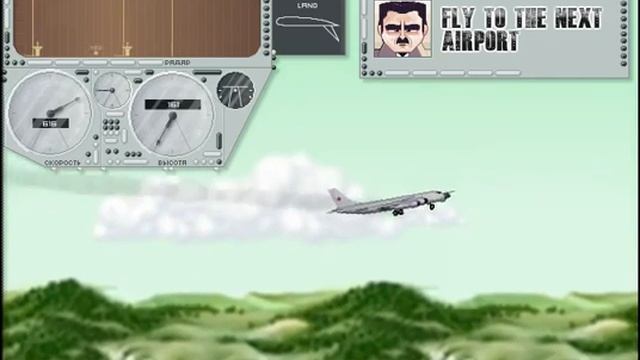 TU 95 free online flight simulator game FreeSimulationGames net смотреть онлайн