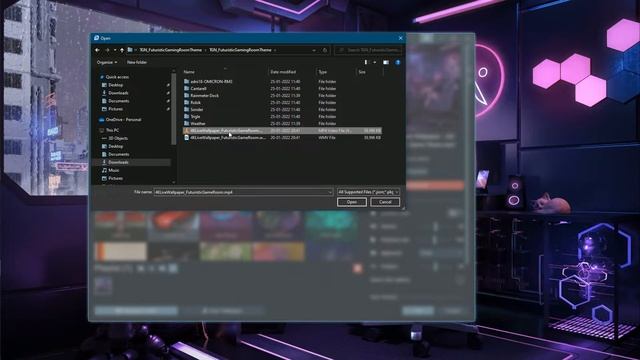 Futuristic Gaming Room Look to Windows 10! смотреть онлайн
