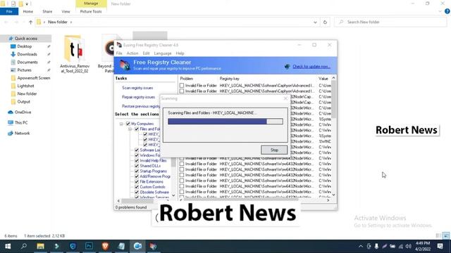 Eusing Free Registry Cleaner смотреть онлайн