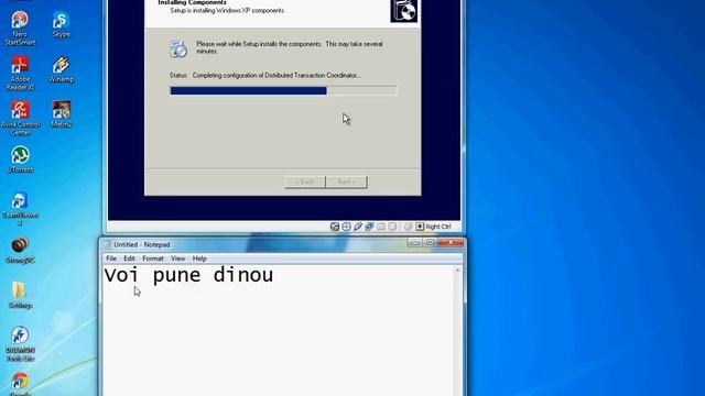 Cum se instaleaza windows xp black смотреть онлайн