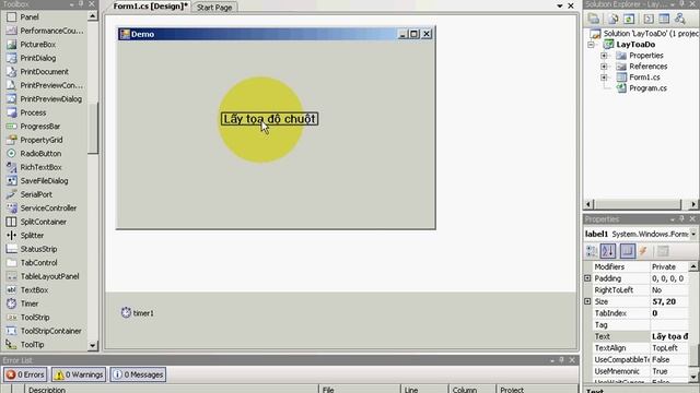 [Window form C#] - How to get position mouse outside my form? смотреть онлайн