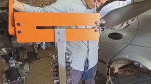 Кузовной ремонт. Самостоятельное восстановление автомобиля. SAAB 9-5. Изготовление элемента кузова.