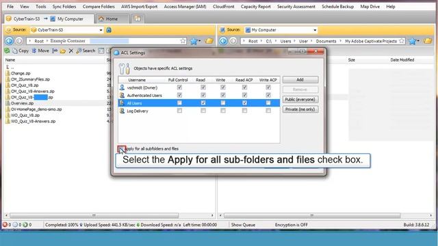 Upload Adobe Captivate Courses to Amazon S3 Cloud using Cloudberry смотреть онлайн