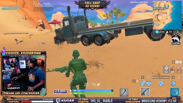 🔴 FORTNITE Lv.78 | 3510Pt. | ADDIO MAGAZZINI! | CODICE: XIUDERONE смотреть онлайн