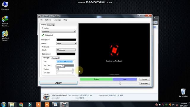 How TO change Windows 7 boot logo 2019 смотреть онлайн