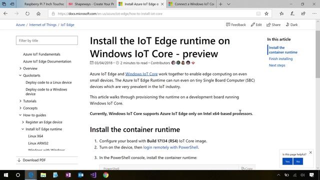 Windows IoT #6: Taking your Windows IoT Core Smart Device Further (Getting Started Series) смотреть онлайн