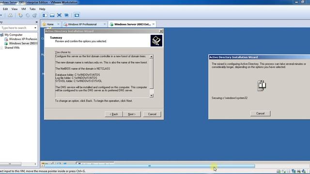 NÂNG CẤP WINDOWNS SERVER 2003 THÀNH DOMAIN CONTROLLER смотреть онлайн