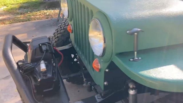 Update: 1947 Willys Jeep Cj2a with a Dauntless 225 V6 Conversion Swap смотреть онлайн