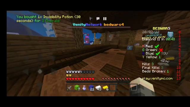 Bedwars Montage | Venity Network смотреть онлайн