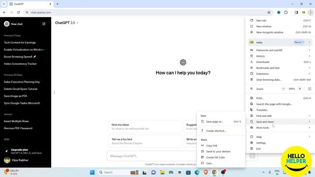 How to Install Chat GPT On Windows - ChatGPT App for Windows PC – Create Shortcuts In Chrome смотреть онлайн
