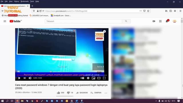 Q and A: Cara Reset Password Windows 7 Menggunakan CMD (Bisa juga digunakan pada windows 10) смотреть онлайн