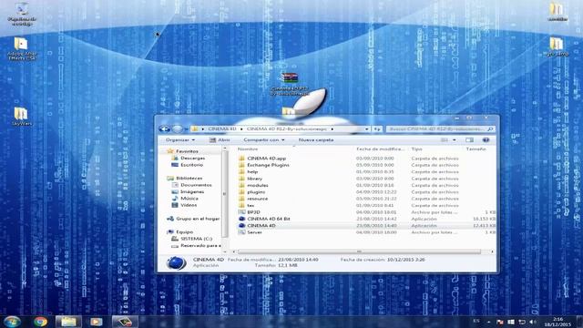 Decargar Cinema 4D r12 español portable 32-64 bits serial смотреть онлайн