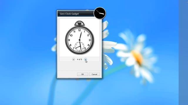 Simple yet Elegant Gerz Clock Windows 7 Gadget смотреть онлайн