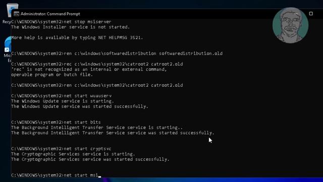 Fix Windows 11 Update Failed Error One Of The Update Services Is Not Running Properly смотреть онлайн