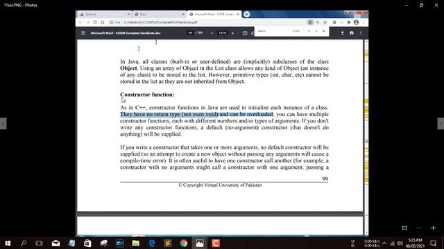 CS508 Quiz No 1 Solve | Solution Fall 2020 - 2021 смотреть онлайн