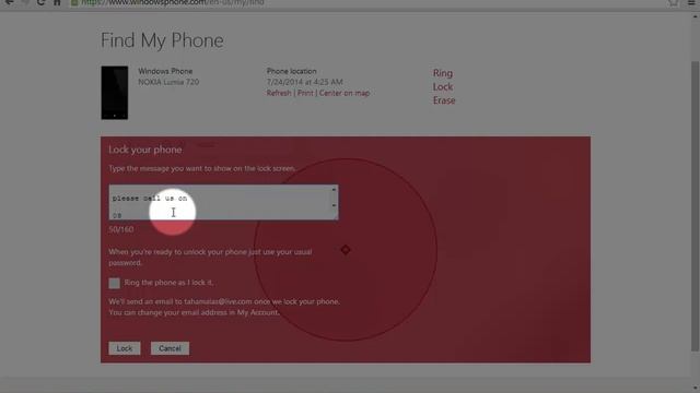 طريقة العثور على هاتفي الويندوز فون وقفله في حالة ضياعه أو سرقته смотреть онлайн