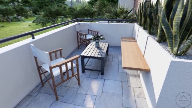 (7x8 Meters) Modern House Design | 3 Bedrooms House Tour смотреть онлайн