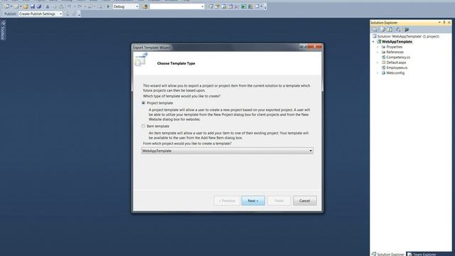 How to create project template in Visual Studio 2010 смотреть онлайн