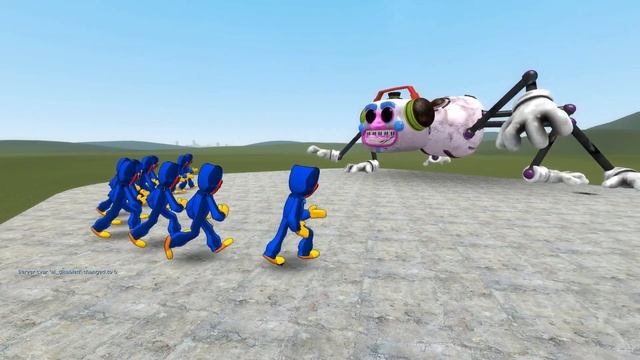 NEW HUGGY WUGGYS FNF VS ALL GLAMROCK ANIMATRONICS FNAF SECURITY BREACH In Garry's Mod! смотреть онлайн