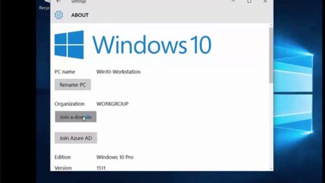 Join our windows 10 workstation into our domain смотреть онлайн