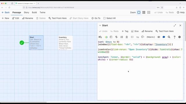 Twine 2.8: Harlowe 3.3: Changers: Example: Stylized Windows смотреть онлайн