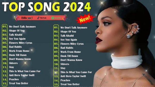 TOP 100 Songs of 2024 - Billboard Hot 100 - Best Pop Music Playlist on Spotify 2024
