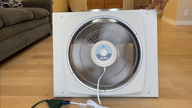Air King Model 9155 16" Window Fan смотреть онлайн