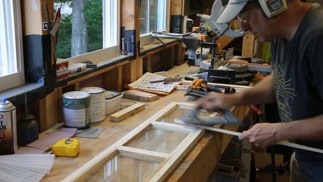 How To Make Custom Reclaimed Windows And Screens | Shed Build смотреть онлайн
