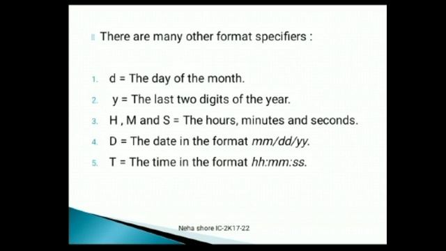 Date command of UNIX OS смотреть онлайн