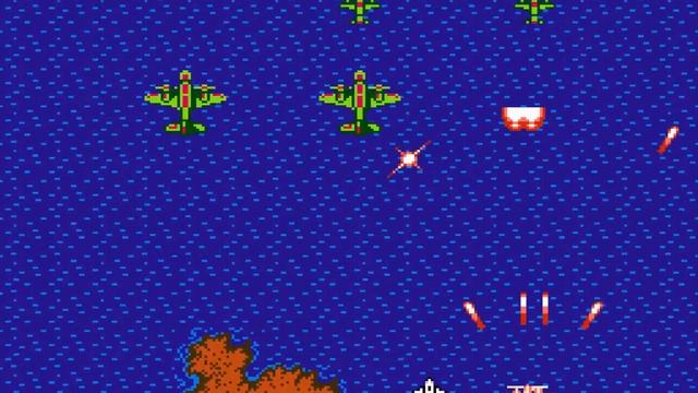 1943: The Battle of Midway - Gameplay | Walkthrough (NES, Famicom, Dendy)