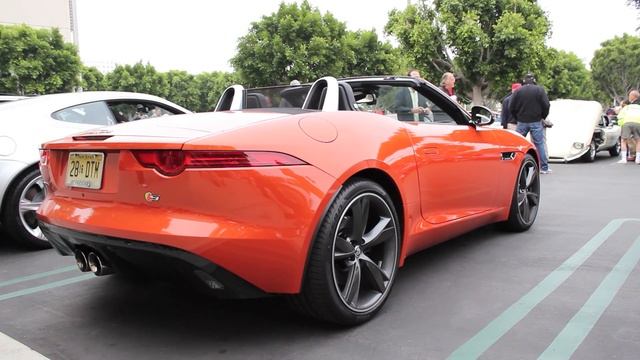 NEW 2014 JAGUAR F TYPE WITH V8 ENGINE START UP смотреть онлайн