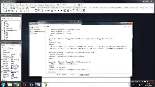 Tutorial Pasang BackQuery di Inject Delphi 7 - XCODE Project смотреть онлайн