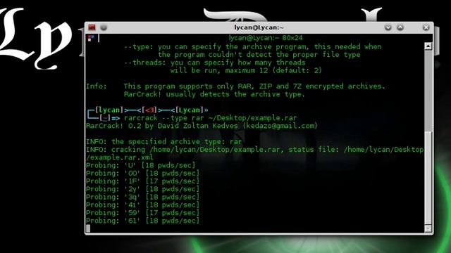 How to Use RarCrack to Crack a RAR Archive Password смотреть онлайн
