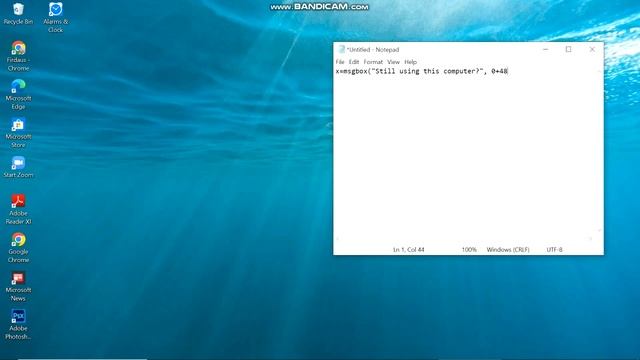 MEMZ Trojan Fake Error Message | #1 смотреть онлайн
