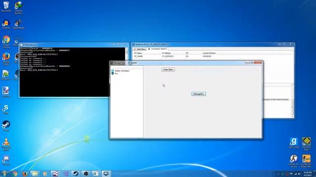 RAT Progress - C++ TCP client смотреть онлайн