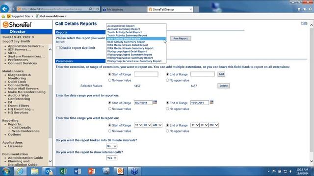 ShoreTel VoIP 14.2 Director Reporting and Analytics plus Communicator Toolbar Programming смотреть онлайн