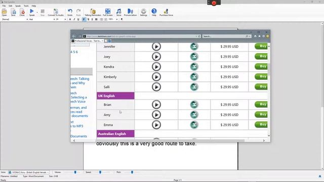 Text Speaker 3.24 Professional Text to Speech Software смотреть онлайн