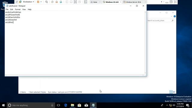 Offline Sharing and Sync centre смотреть онлайн