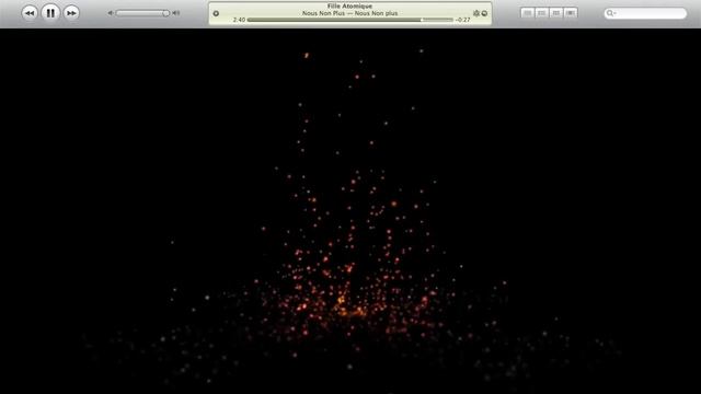 Fountain Music - iTunes Visualizer demonstration смотреть онлайн