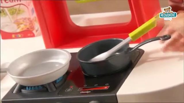 Kuchyňka pro děti Smoby Loft 4v1 смотреть онлайн