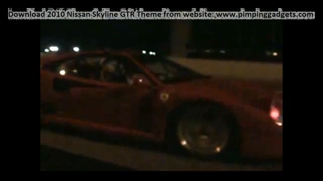 1 Nissan GT-R vs Ferrari EXCLUSIVE Windows 7 Theme Link.wmv смотреть онлайн