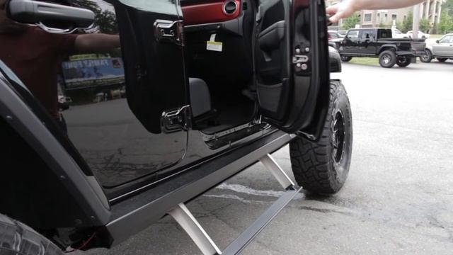 Rock Slide Engineering Jeep Wrangler JL Slider Steps смотреть онлайн