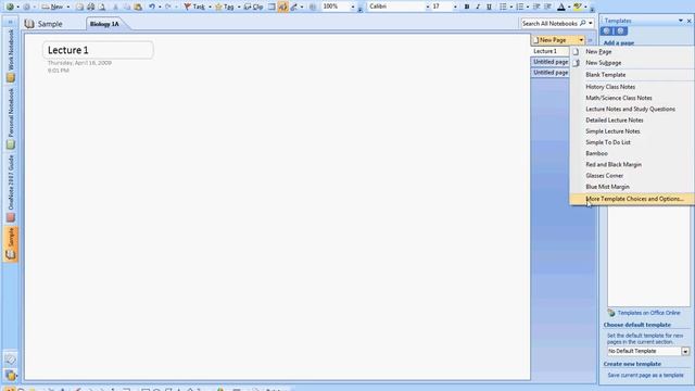 Microsoft OneNote 2007 - Basic Overview Tutorial смотреть онлайн