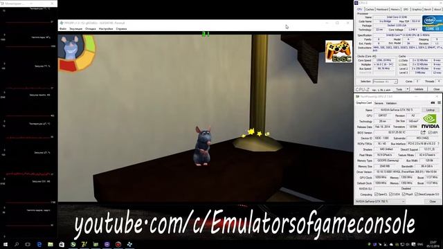 PPSSPP 1.3 PSP Emulator - Ratatouille (2007). Ingame. Test #1 смотреть онлайн
