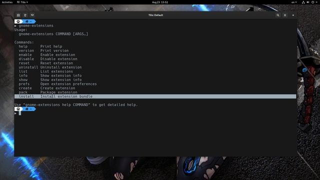 GNOME 3.34: A new CLI for managing Shell Extensions смотреть онлайн
