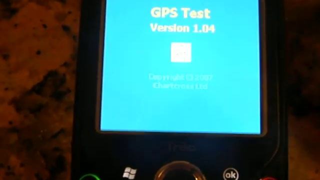 Windows Mobile 6.5.1 on treo Pro - GPS Test смотреть онлайн