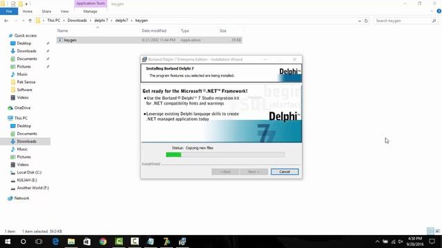 Tutorial Instal Borland Delphi 7 pada windows 10 смотреть онлайн