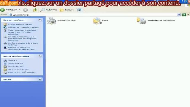 Tuto n° 1 - Partager un fichier et une imprimante entre windows 7 et windows xp. смотреть онлайн