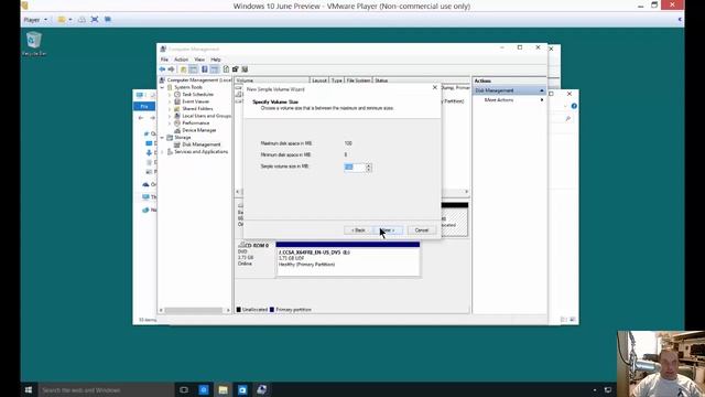 How to create a simple volume in Windows 10 смотреть онлайн